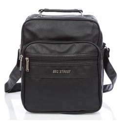 Mała torba męska Bag Street 1940 skóra eko czarna