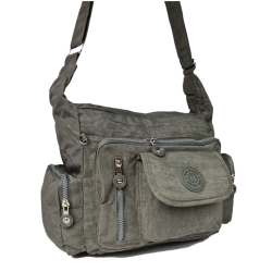 Superlekka torebka miejska BAG STREET 2218 szara