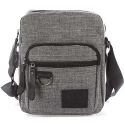 Torba męska saszetka BAG STREET 4073 raportówka szara