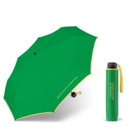 Parasolka wiatroodporna BENETTON Super Mini green