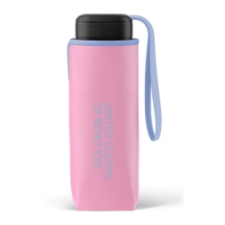 Mała kieszonkowa parasolka BENETTON Ultra mini flat rosy future