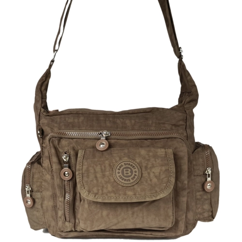 Superlekka torebka miejska BAG STREET 2218 brązowa