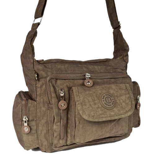 Superlekka torebka miejska BAG STREET 2218 brązowa