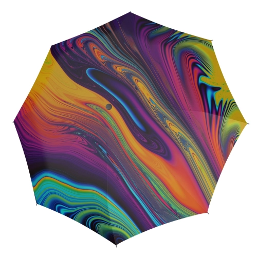 Parasol wiatroodporny DOPPLER Fiber modern.ART automatyczny płynące kolory