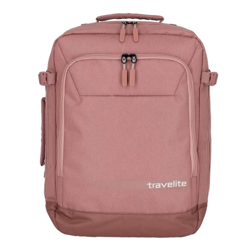 Torba kabinowa z funkcją plecaka bagaż podręczny TRAVELITE różowa