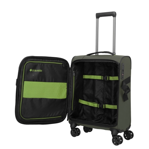 Mała walizka kabinowa 4k TRAVELITE Briize 33L khaki