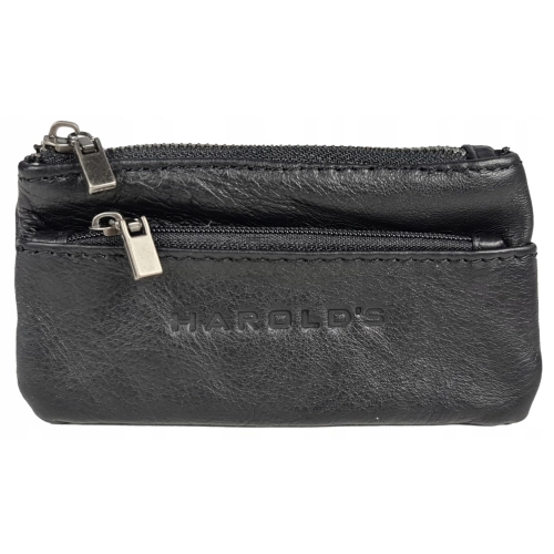 Czarne etui na klucze skórzane Bag Street 5527 black