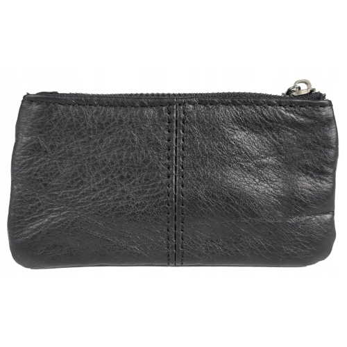 Czarne etui na klucze skórzane Bag Street 5527 black