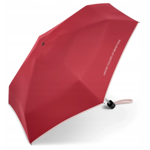 Parasol kieszonkowy ciemno różowy Benetton Ultra Mini 56487