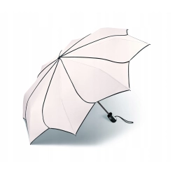 Parasolka wiatroodporna Pierre Cardin Easymatic Sunflower black&white