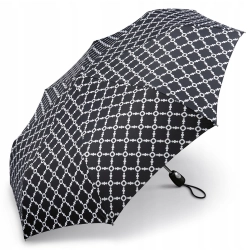 Parasolka Pierre Cardin Easymatic light Black&white chain