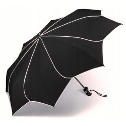 Parasolka wiatroodporna Pierre Cardin Easymatic Sunflower black&white