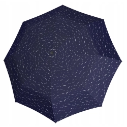 Parasol wiatroodporny DOPPLER Fiber Magic automat ocean białe mewy