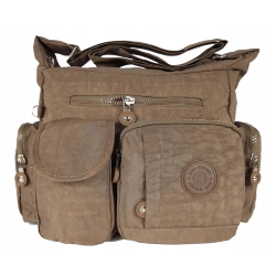 Superlekka torebka miejska BAG STREET 2219 brązowa