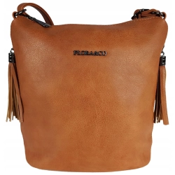 Torebka damska listonoszka FLORA&CO camel