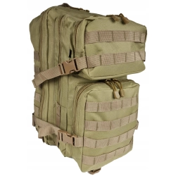 Duży mocny plecak taktyczny survival militarny camel