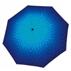 Parasol automatyczny DOPPLER Carbonsteel Magic Fusion blue wiatroodporny