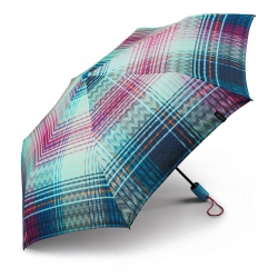 Parasolka lekka w kratę ESPRIT Easymatic light Ocean Depths 58638