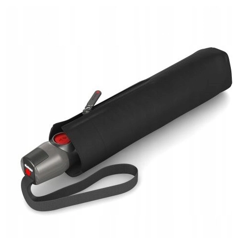 Mocny wiatroodporny parasol KNIRPS T.200 premium czarny