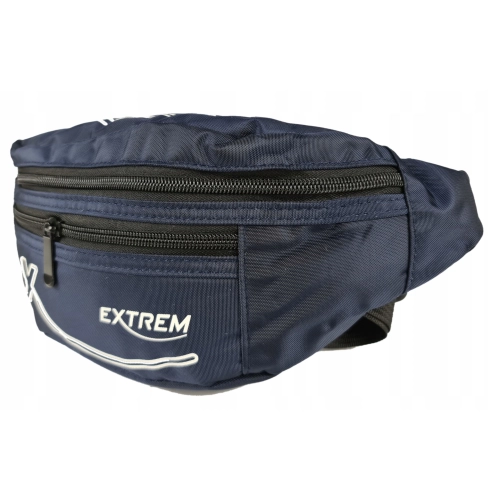 Saszetka nerka sportowa BAG STREET 2472 granatowa