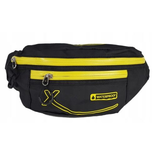 Saszetka nerka wodoodporna BAG STREET 2473 żółta