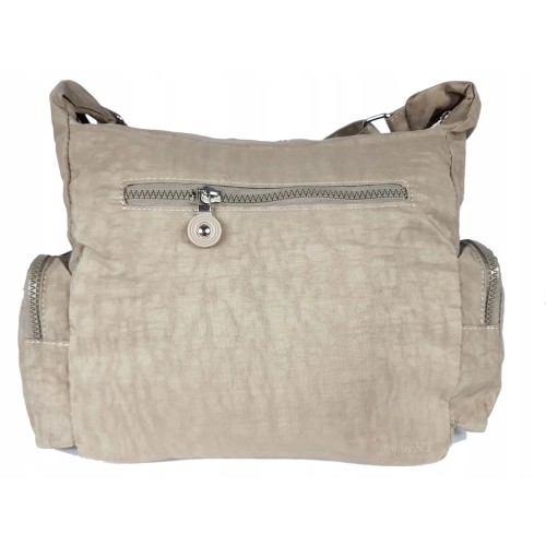 Superlekka torebka miejska BAG STREET 2219 jasna beżowa