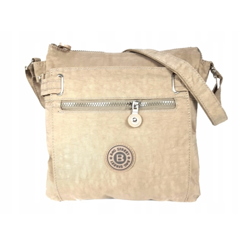 Superlekka torebka miejska BAG STREET 2226 jasna beżowa