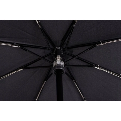 Mocny wiatroodporny parasol KNIRPS T.200 premium czarny