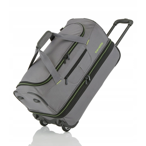 Torba podróżna na kółkach TRAVELITE Basics 98/119L jasna szara