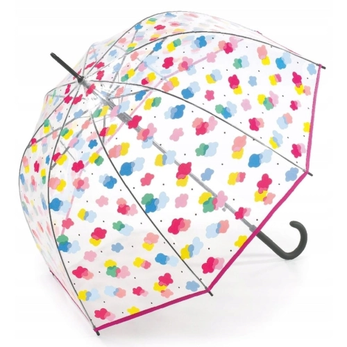 Parasol długi BENETTON Long AC przezroczysty