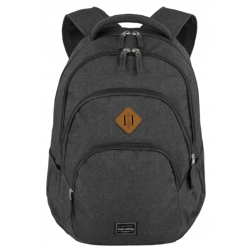 Lekki solidny plecak miejski Travelite BASICS 22L antracyt