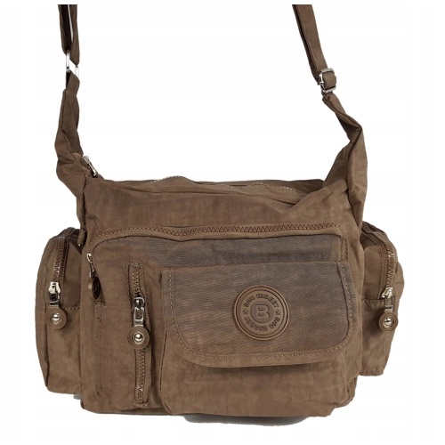 Superlekka torebka miejska BAG STREET 2218 brązowa