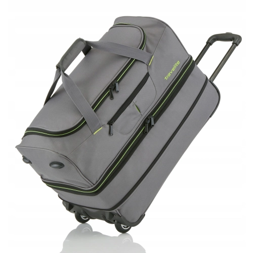 Torba podróżna na kółkach TRAVELITE Basics 98/119L jasna szara