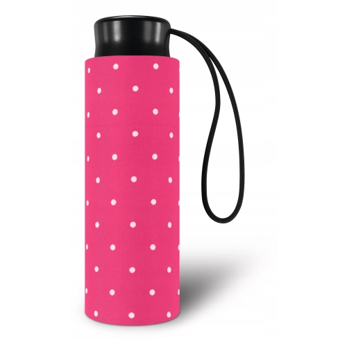 Mała parasolka Happy Rain Ultra mini 43381 dots różowa