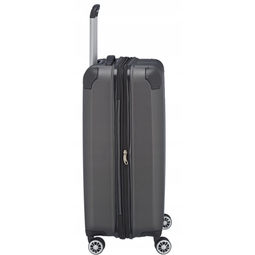 Średnia mocna lekka walizka TRAVELITE CITY 78-86L antracyt