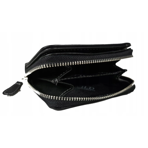 Mały portfel skórzany męski Bag Street 5511 RFID czarny