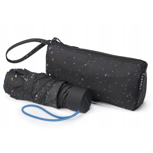 Mała parasolka ESPRIT Ultra mini pouch Cutted Cool z kosmetyczką