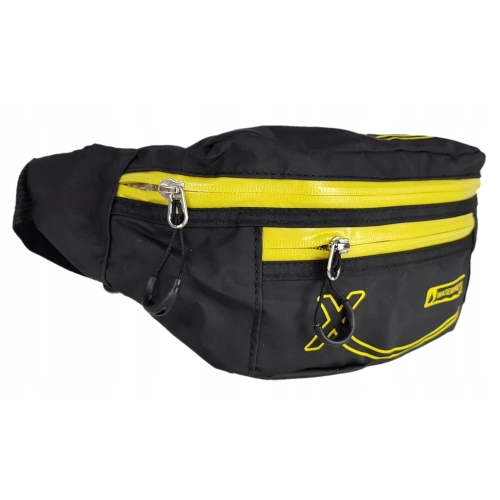 Saszetka nerka wodoodporna BAG STREET 2473 żółta