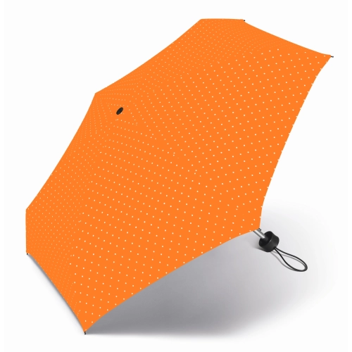 Mała parasolka Happy Rain WIATROODPORNA orange