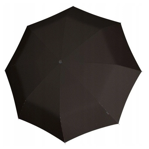 Mocny wiatroodporny parasol KNIRPS T.200 premium brązowe kropki