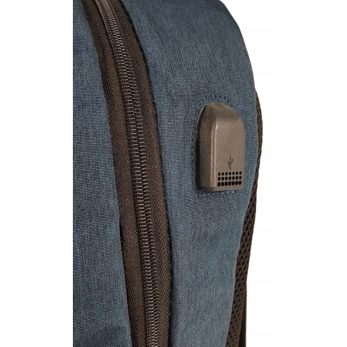 Plecak BAG STREET Szkolny Turystyczny lekki jeans