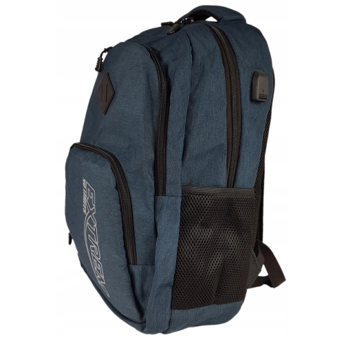 Plecak BAG STREET Szkolny Turystyczny lekki jeans