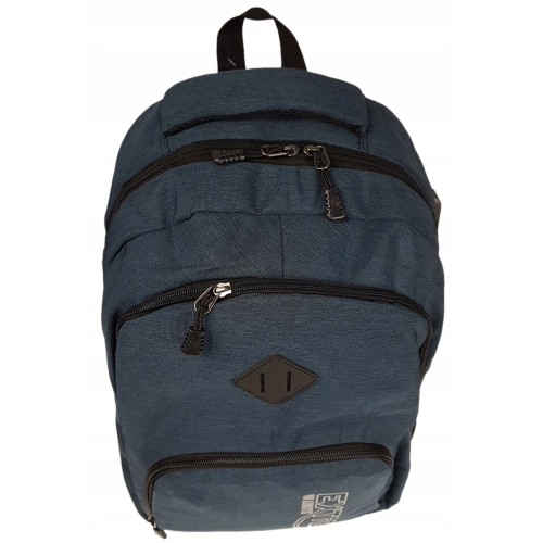 Plecak BAG STREET Szkolny Turystyczny lekki jeans
