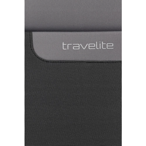 Duża lekka walizka eko TRAVELITE Viia L 91-103L antracyt