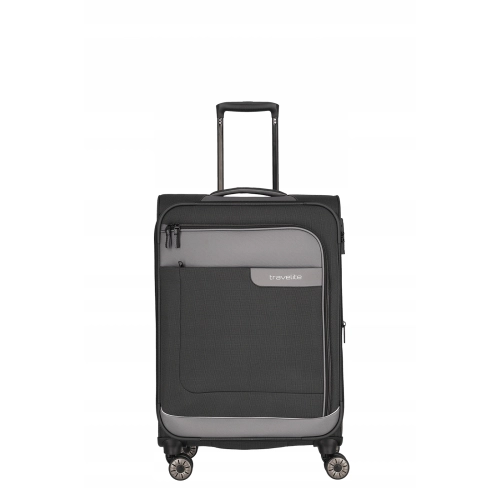 Średnia lekka walizka eko TRAVELITE Viia M 70-80L