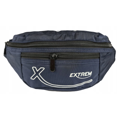 Saszetka nerka sportowa BAG STREET 2472 granatowa