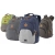 Lekki solidny plecak miejski Travelite BASICS 22L czerwony melanż